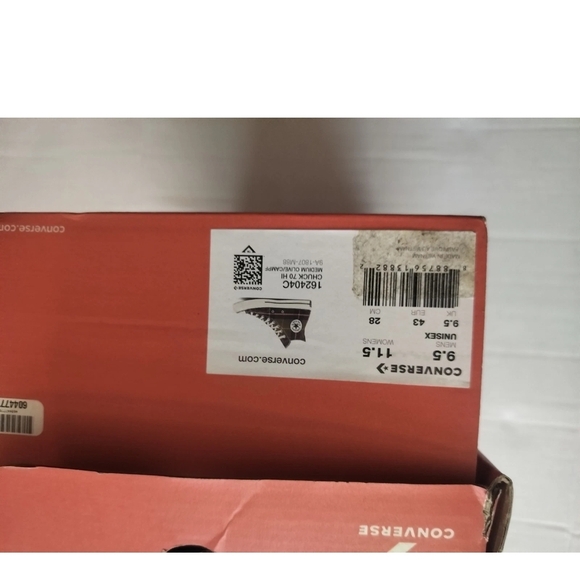 Converse High-Top Sneakers - Black, Brown, Green,and White Plaid - Picture 6 of 6